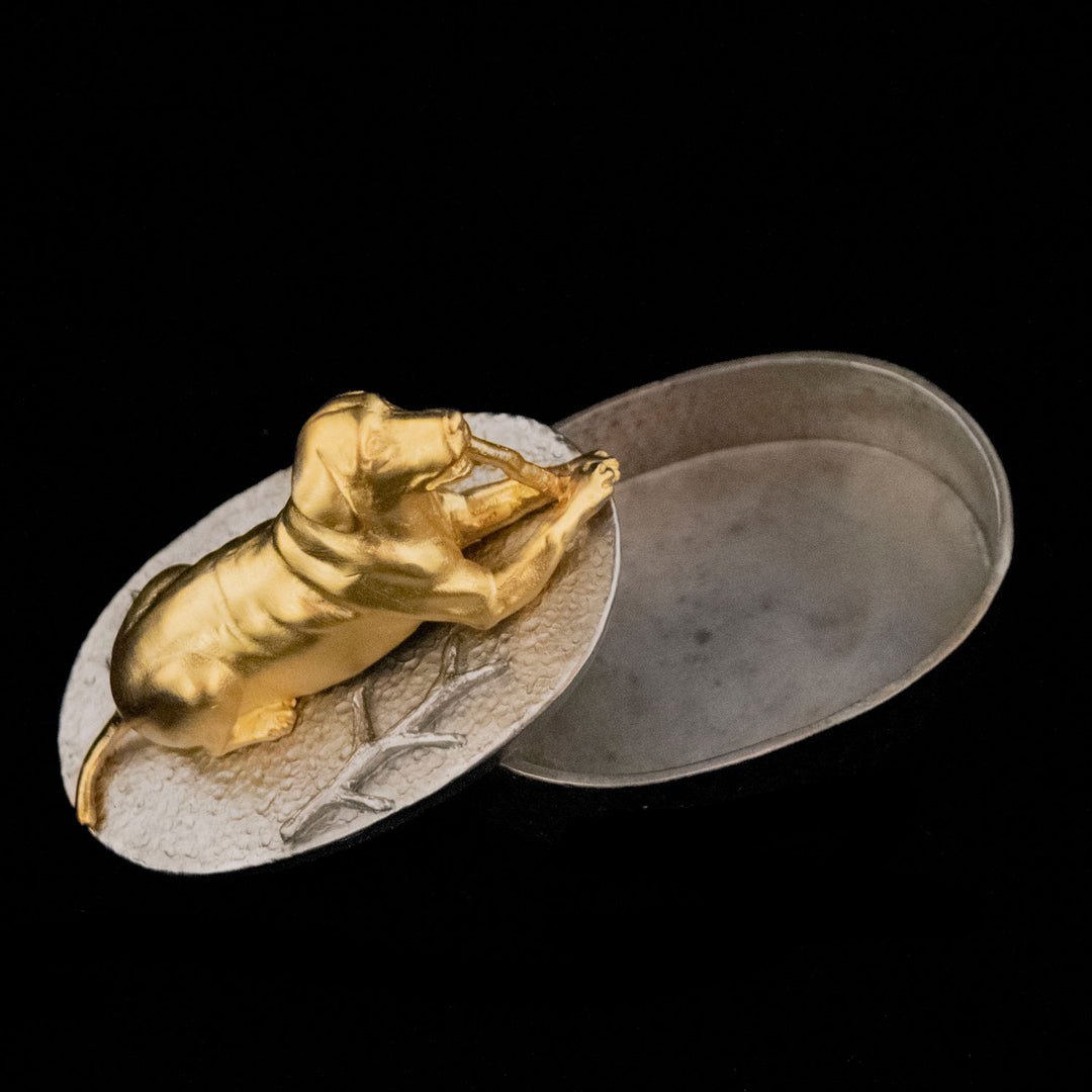 Image of the Michael Michaud Dog Box on a black background