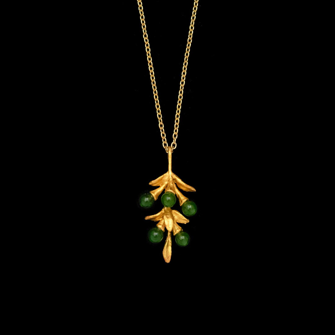 Image of the Michael Michaud Pepper Pendant - Dangle on a black background