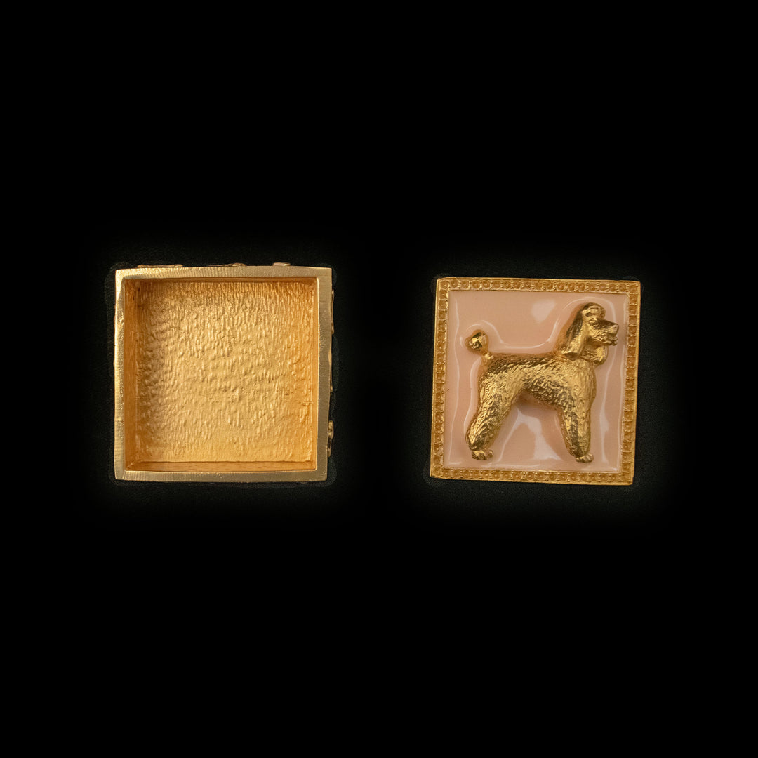 Poodle Box - Enameled