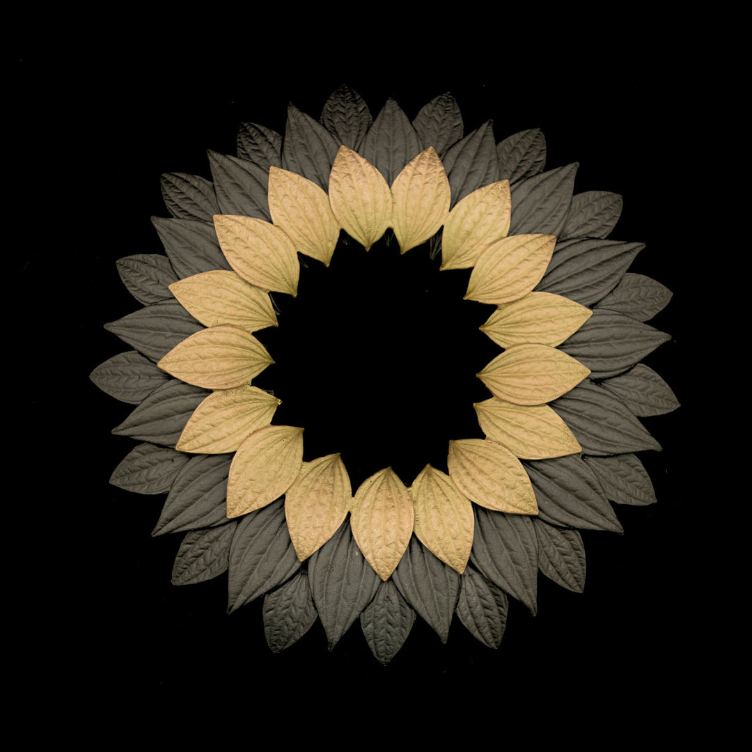 Image of the Michael Michaud Piper Trivet on a black background