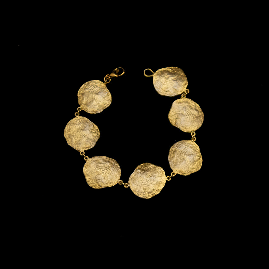 Image of the Michael Michaud Fine La Mer Bracelet on a black background