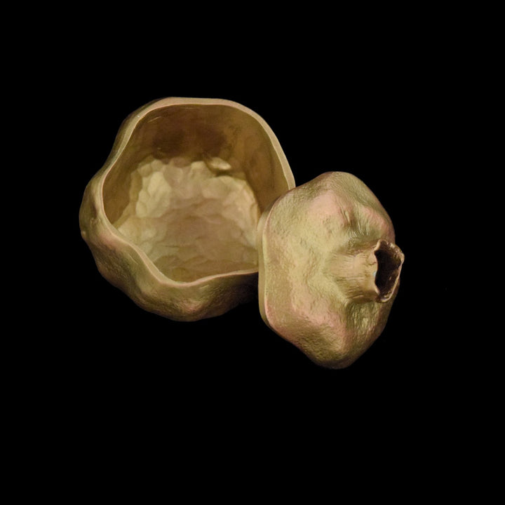 Image of the Michael Michaud Pomegranate Box on a black background